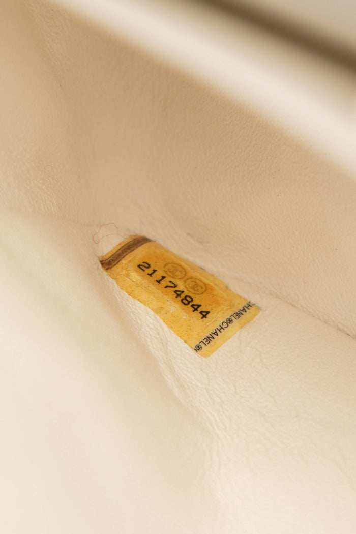 2015 Chanel Floral Tweed Medium Double Flap Shoulder Bag