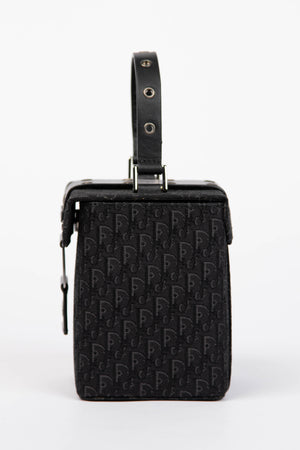 RARE Christian Dior Diorissimo Trotter Street Chic Canvas Vanity Bag