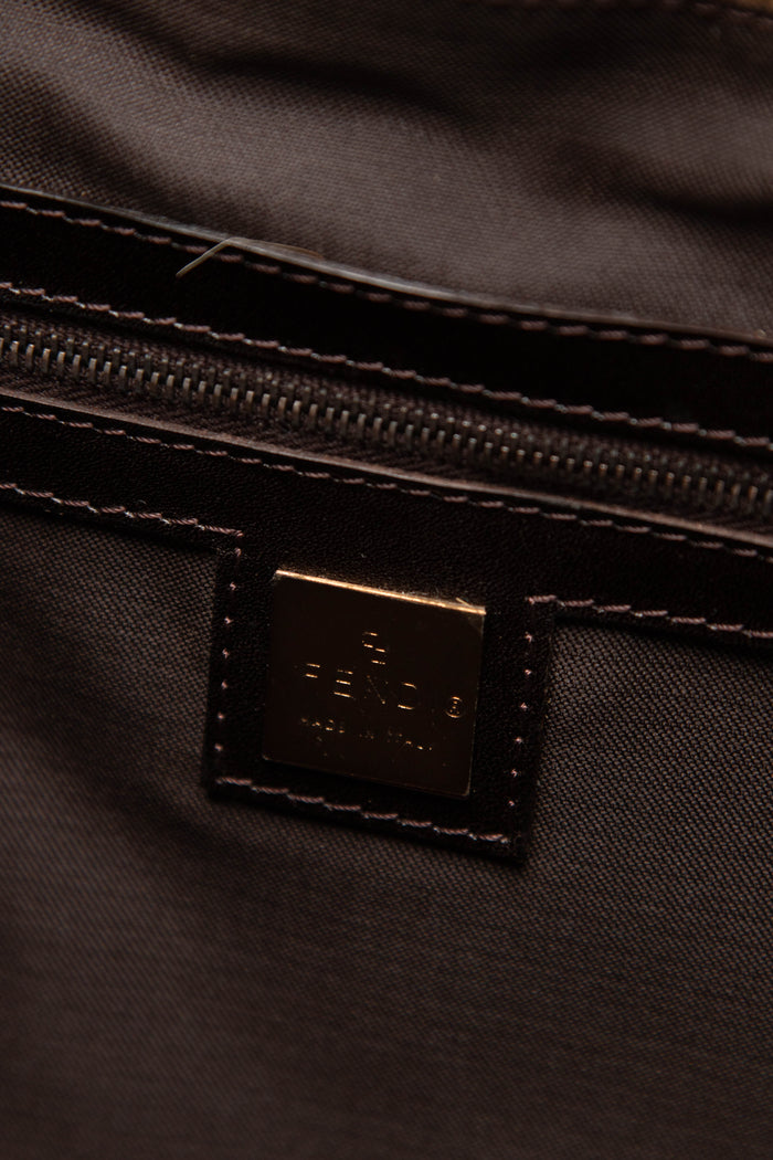 RARE Vintage Fendi Goat Hair Tote Bag