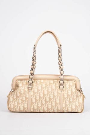 2000s Christian Dior Romantiqué Monogram Shoulder Bag