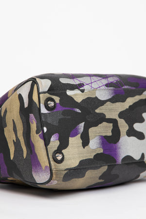 2000s Christian Dior Camo Medium Boston Bag