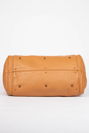 2000s Chloe Tan Leather Paddington Shoulder Bag