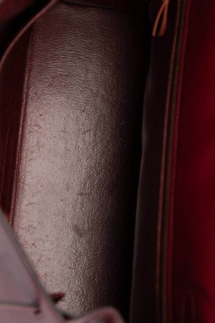 Hermès Kelly 32cm Rouge H Box Calf Handbag GHW