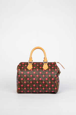 RARE Louis Vuitton x Takashi Murakami Cherry Speedy 25cm