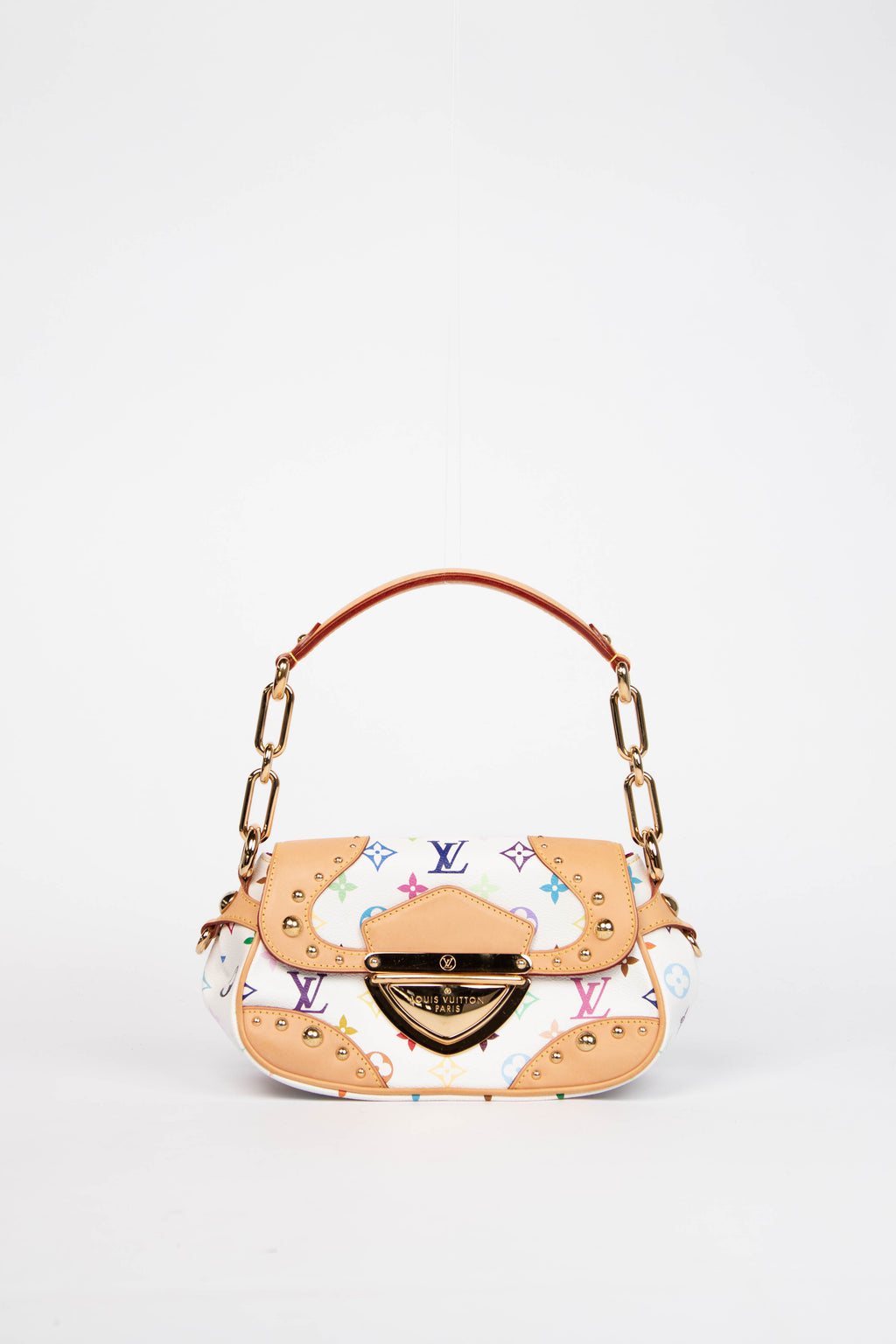 2000s Louis Vuitton x Takashi Murakami Multicolour Marilyn Shoulder Bag