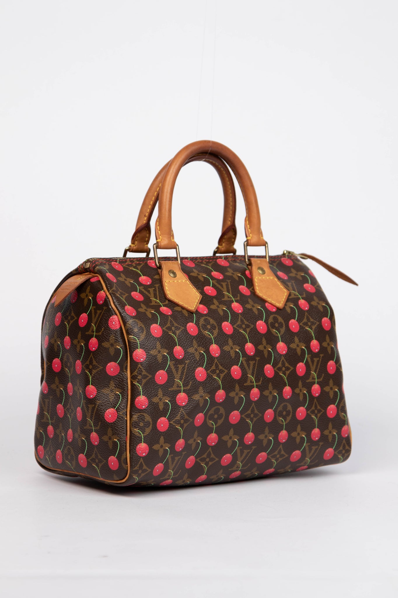 RARE Louis Vuitton x Takashi Murakami Cherry Speedy 25cm