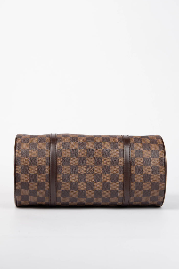 2000s Louis Vuitton Damier Ebene Papillon 30cm Shoulder Bag