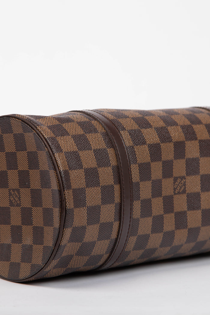 2000s Louis Vuitton Damier Ebene Papillon 30cm Shoulder Bag