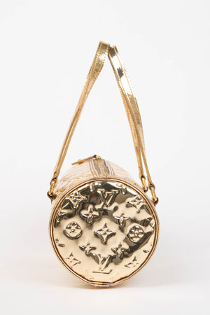 RARE 2000s Louis Vuitton Miroir Gold Monogram Papillon