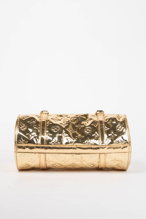 RARE 2000s Louis Vuitton Miroir Gold Monogram Papillon