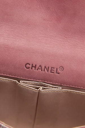 2000s Chanel Pink Travel Line East West Shoulder Bag