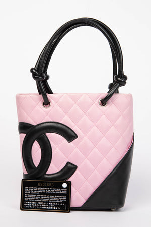 2000s Chanel Pink Rue Cambon Bucket Bag