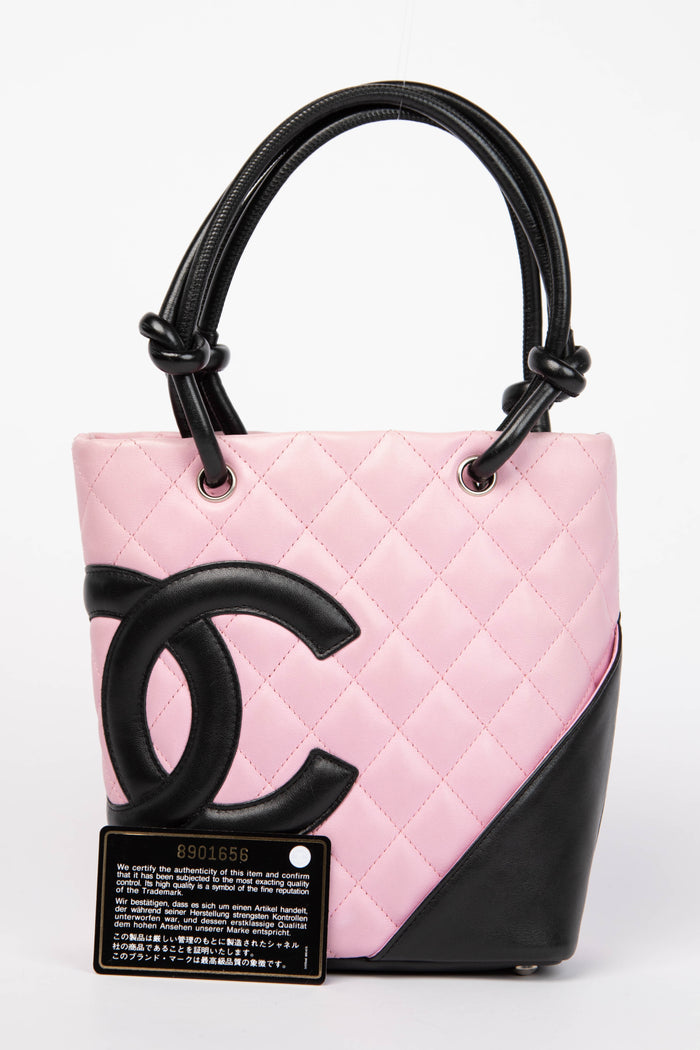 2000s Chanel Pink Rue Cambon Bucket Bag