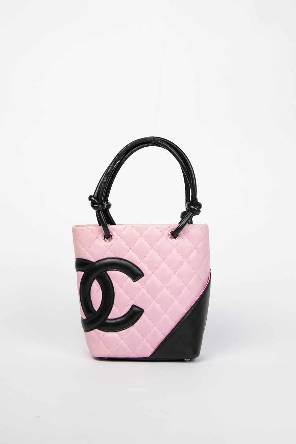 2000s Chanel Pink Rue Cambon Bucket Bag