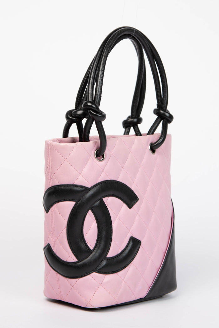 2000s Chanel Pink Rue Cambon Bucket Bag