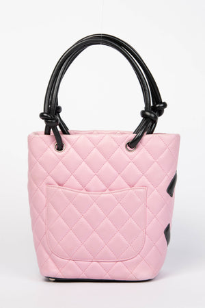 2000s Chanel Pink Rue Cambon Bucket Bag