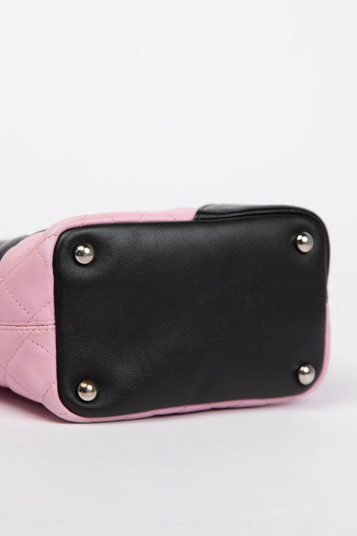 2000s Chanel Pink Rue Cambon Bucket Bag
