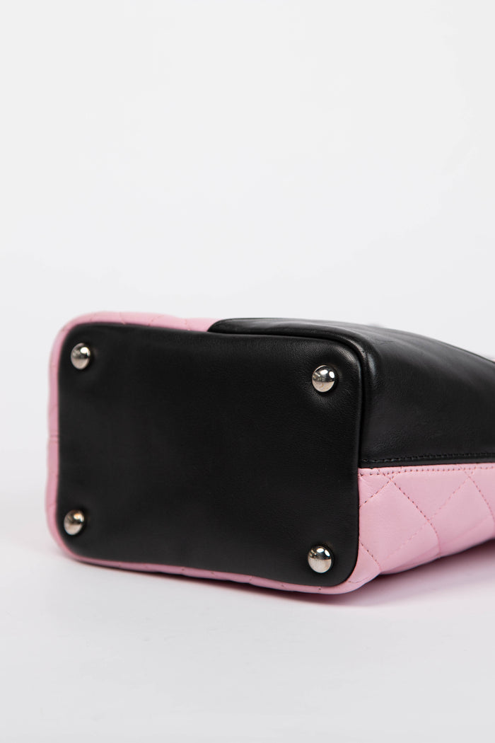 2000s Chanel Pink Rue Cambon Bucket Bag