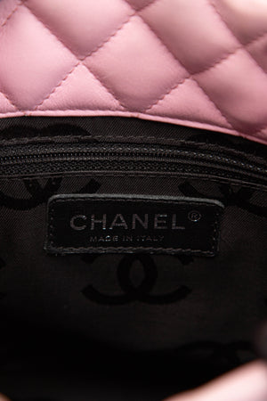 2000s Chanel Pink Rue Cambon Bucket Bag