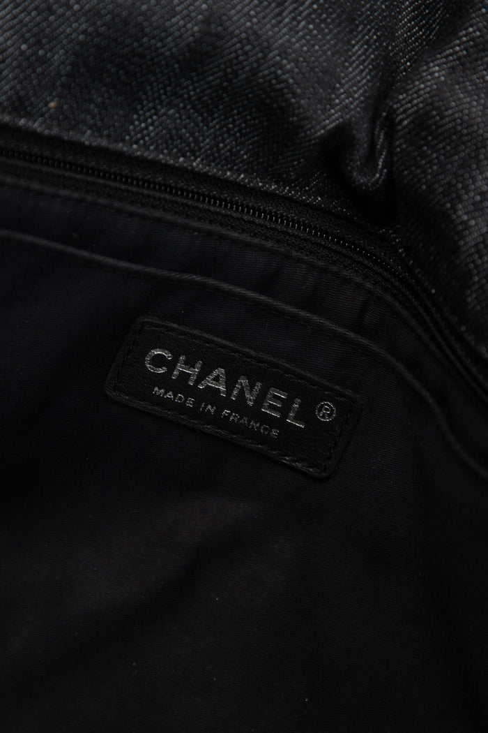 RARE 2010s Chanel Patchwork Single Jumbo Flap Shoulder Bag