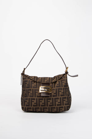 Vintage Fendi Zucca Monogram Shoulder Bag