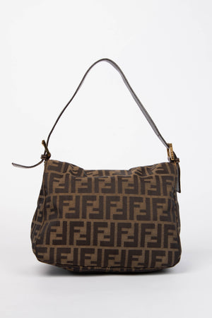 Vintage Fendi Zucca Monogram Shoulder Bag