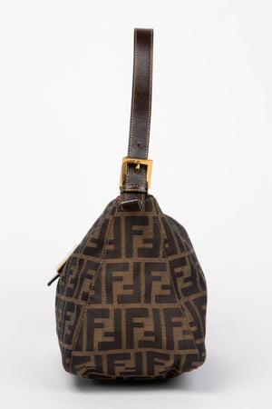 Vintage Fendi Zucca Monogram Shoulder Bag