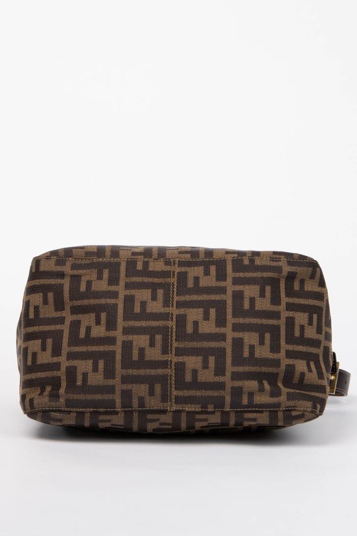 Vintage Fendi Zucca Monogram Shoulder Bag