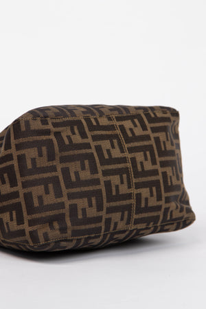 Vintage Fendi Zucca Monogram Shoulder Bag