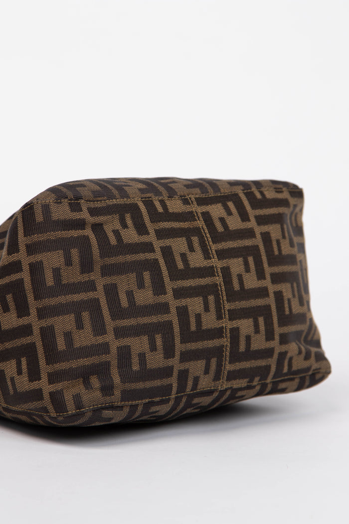Vintage Fendi Zucca Monogram Shoulder Bag