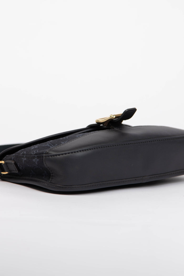 2000s Louis Vuitton Marjorie Navy Shoulder Bag