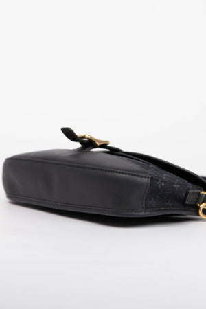 2000s Louis Vuitton Marjorie Navy Shoulder Bag