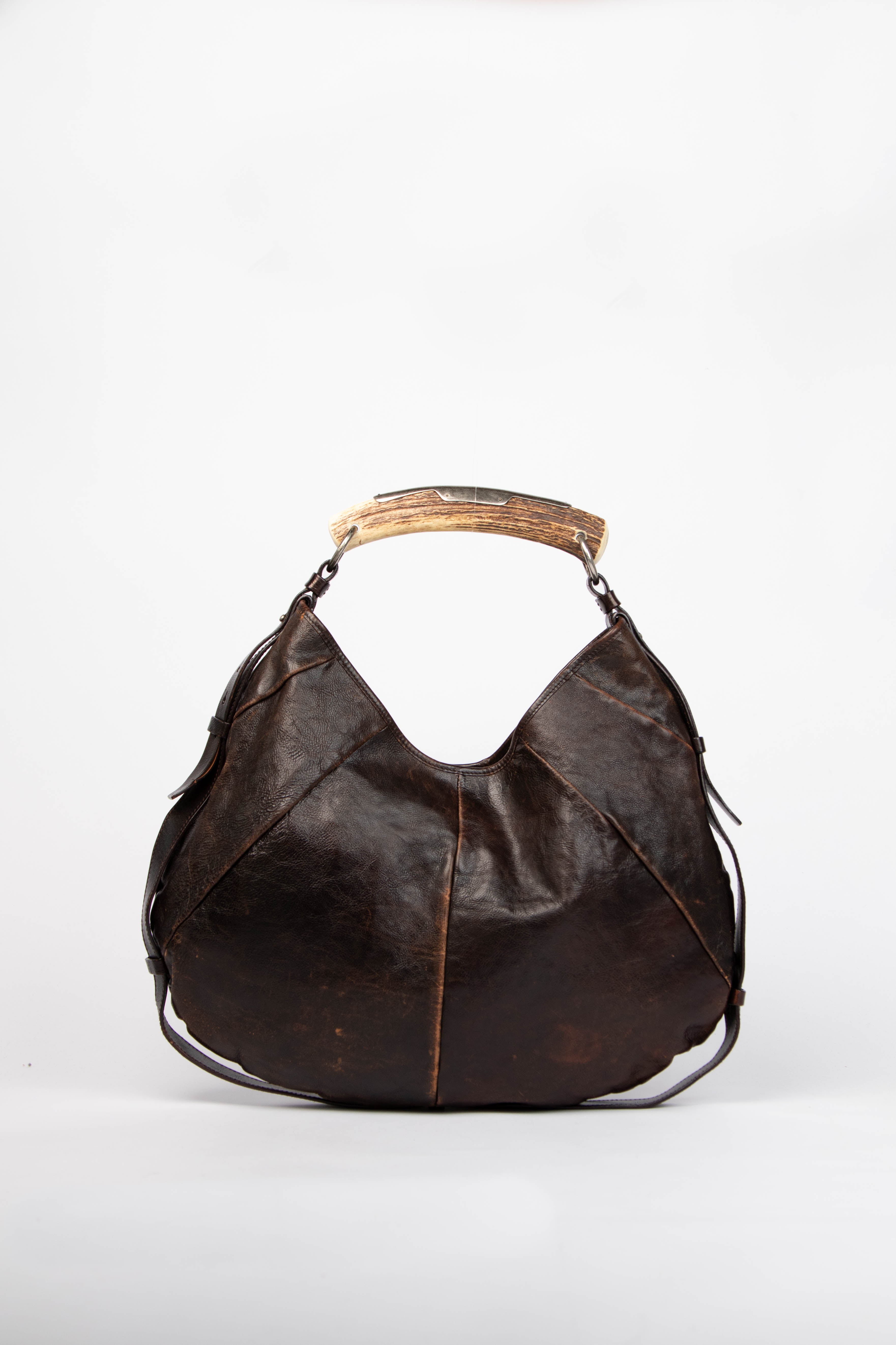 そ*た様 00's archive real leather shoulder 14th Addiction - 2010 Cross Zip Blistered Leather Blazer