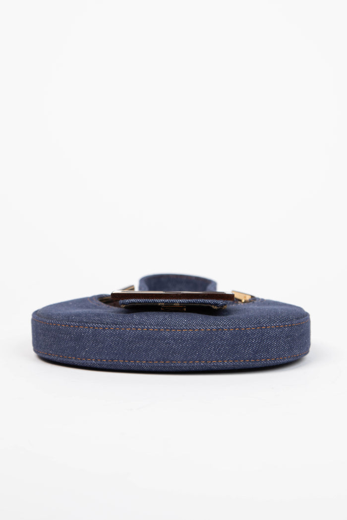 2022 Fendi Denim Mini Cookie Bag