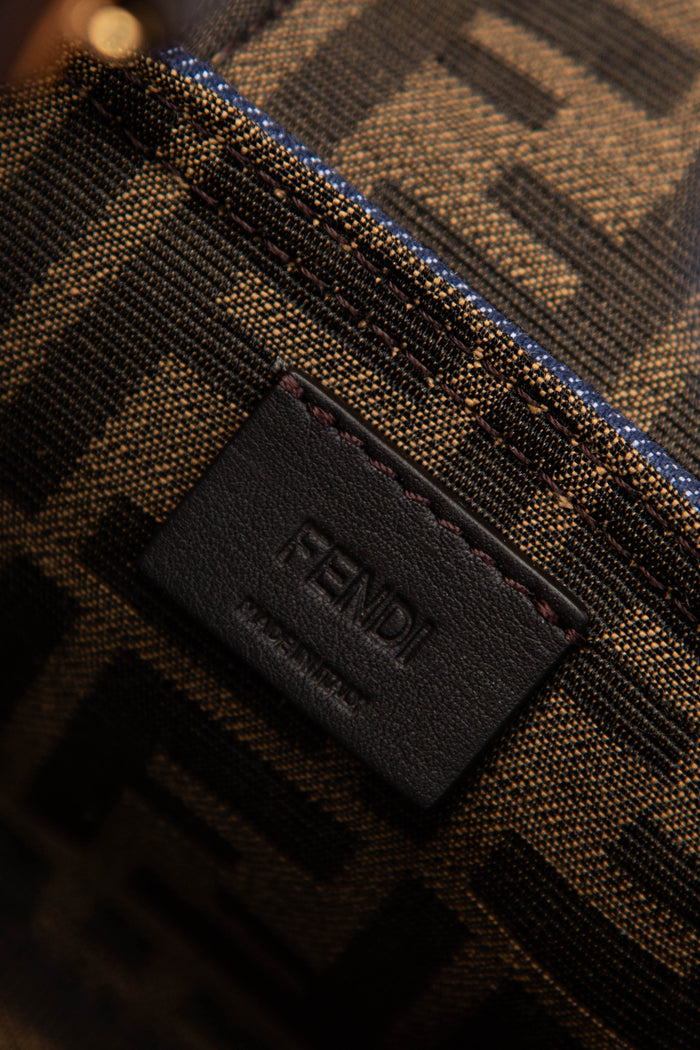 2022 Fendi Denim Mini Cookie Bag