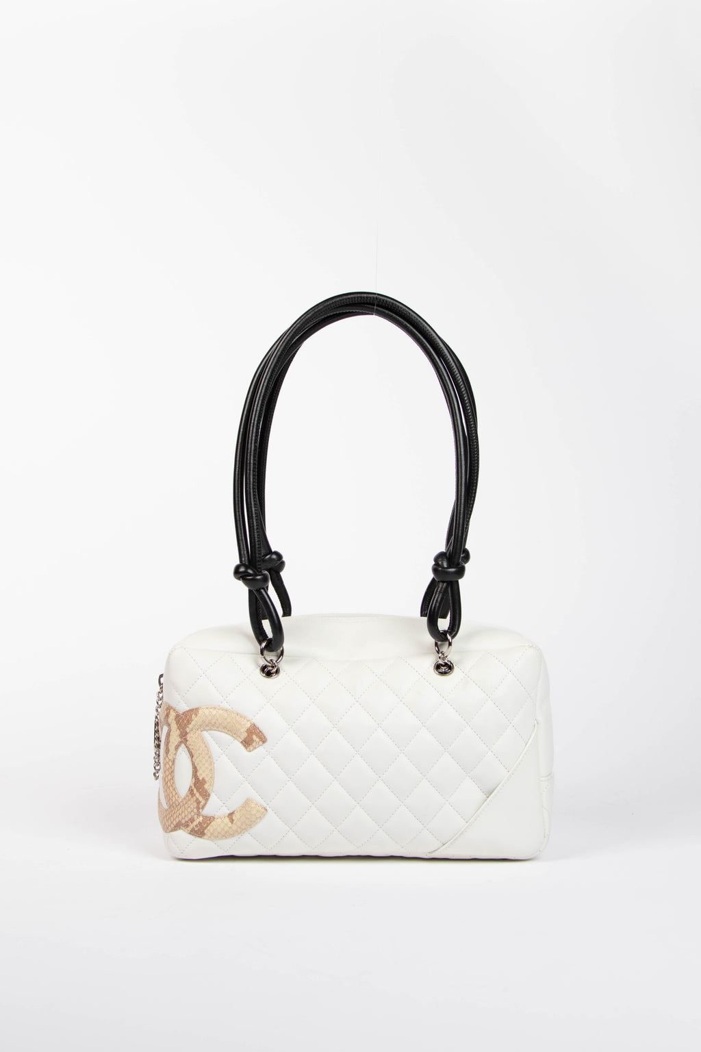 RARE 2000s Chanel Rue Cambon White Shoulder Bag