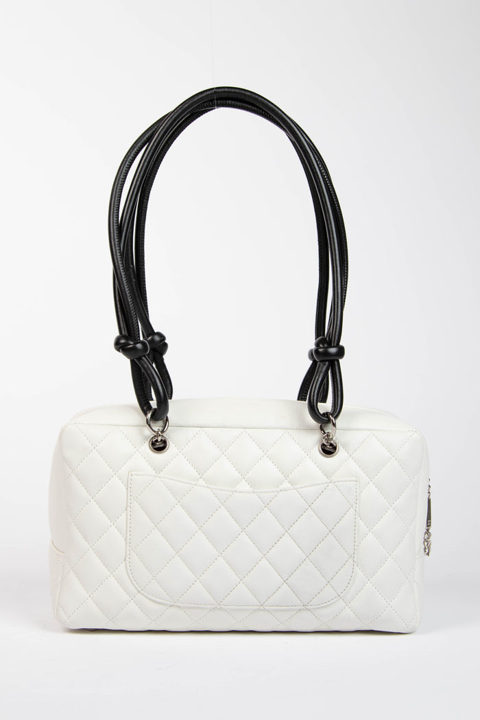 RARE 2000s Chanel Rue Cambon White Shoulder Bag