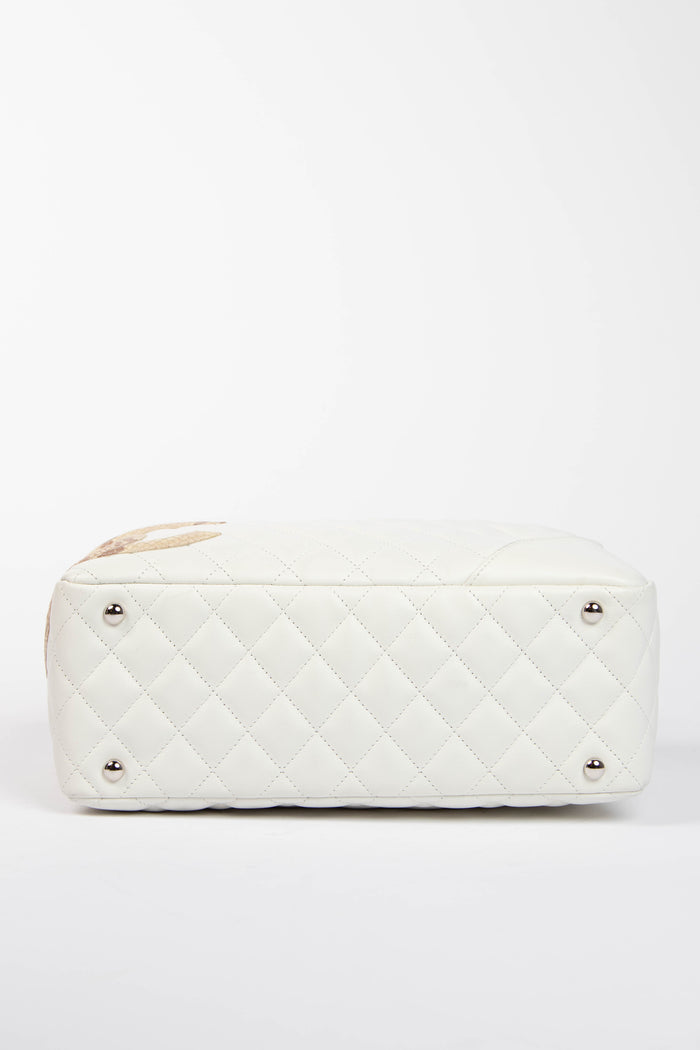 RARE 2000s Chanel Rue Cambon White Shoulder Bag