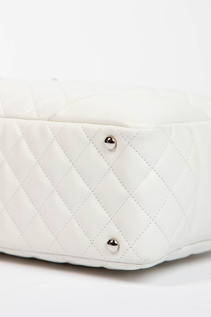 RARE 2000s Chanel Rue Cambon White Shoulder Bag