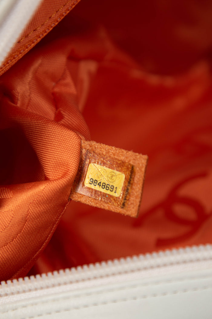 RARE 2000s Chanel Rue Cambon White Shoulder Bag