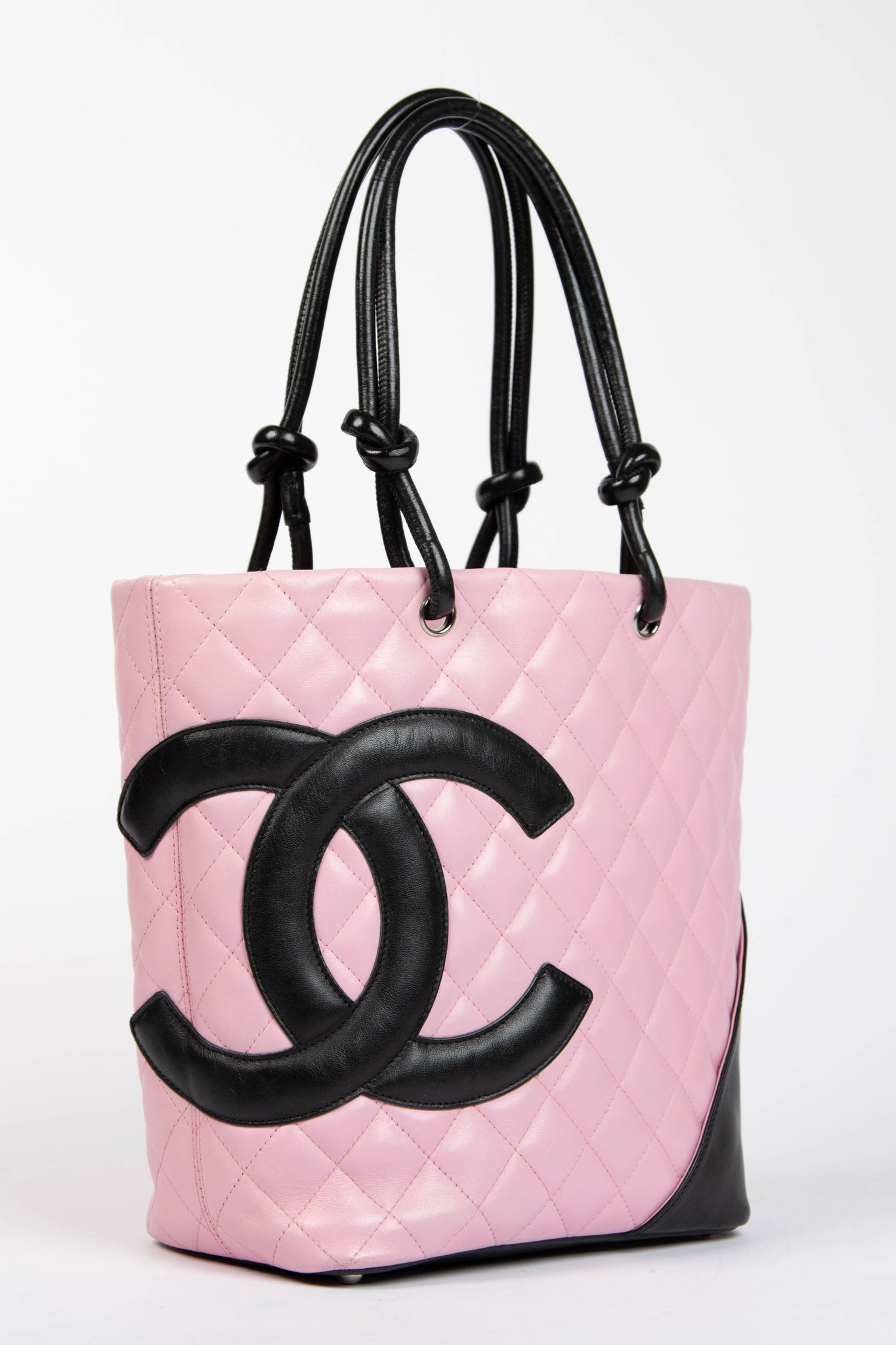 2000s Chanel Pink Rue Cambon Bucket Bag