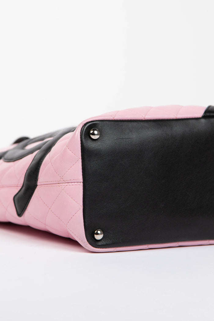 2000s Chanel Pink Rue Cambon Bucket Bag