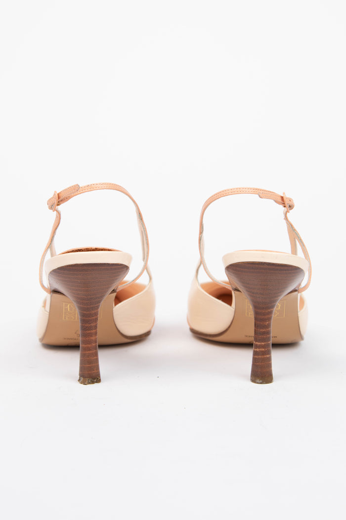 Vintage Chanel Pink Slingback Heels (EU 37C)