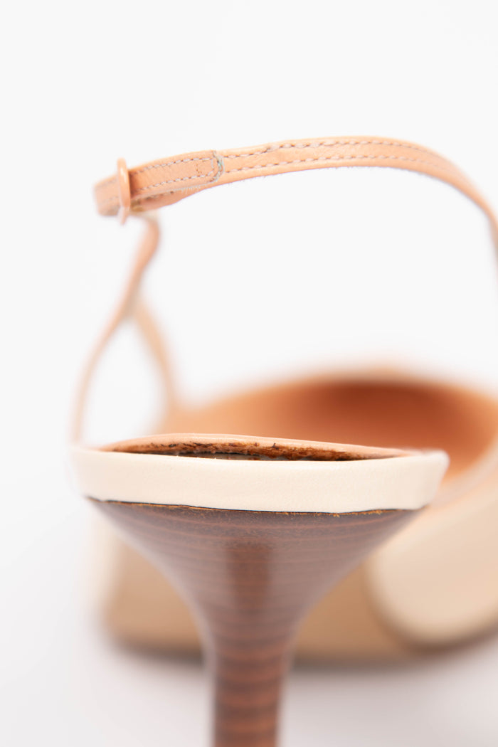 Vintage Chanel Pink Slingback Heels (EU 37C)