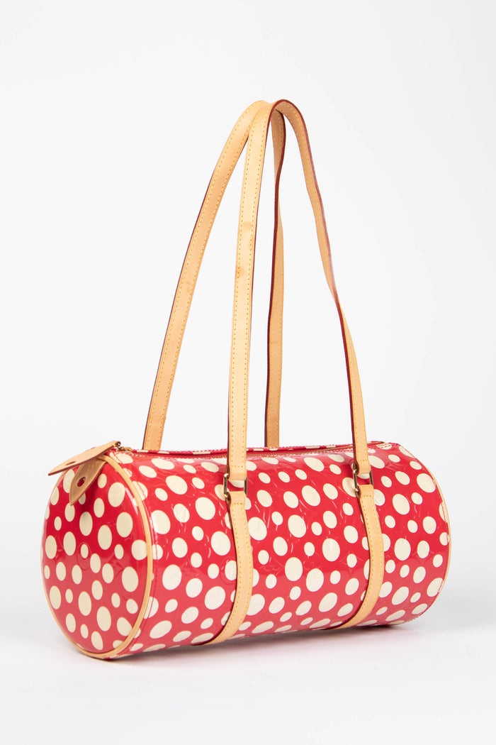RARE Louis Vuitton x Yayoi Kusama Red Infinity Dot Papillon 30cm