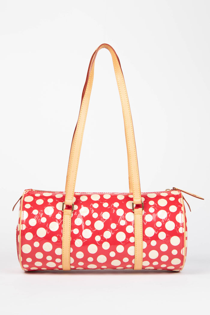 RARE Louis Vuitton x Yayoi Kusama Red Infinity Dot Papillon 30cm