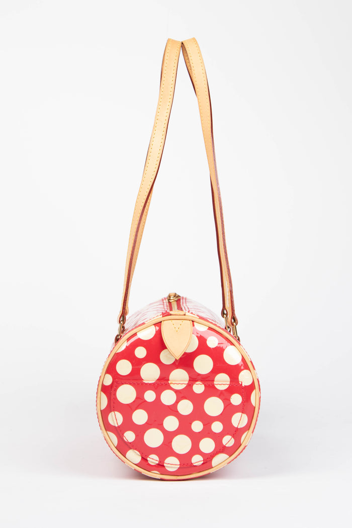 RARE Louis Vuitton x Yayoi Kusama Red Infinity Dot Papillon 30cm