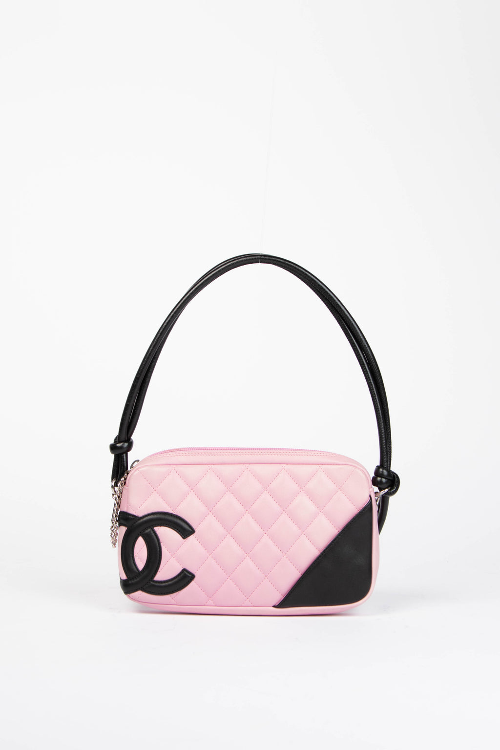 2000s Chanel Rue Cambon Pink Shoulder Bag
