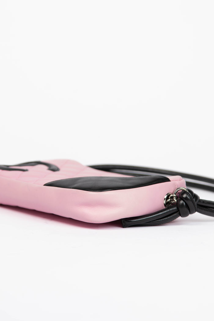 2000s Chanel Rue Cambon Pink Shoulder Bag