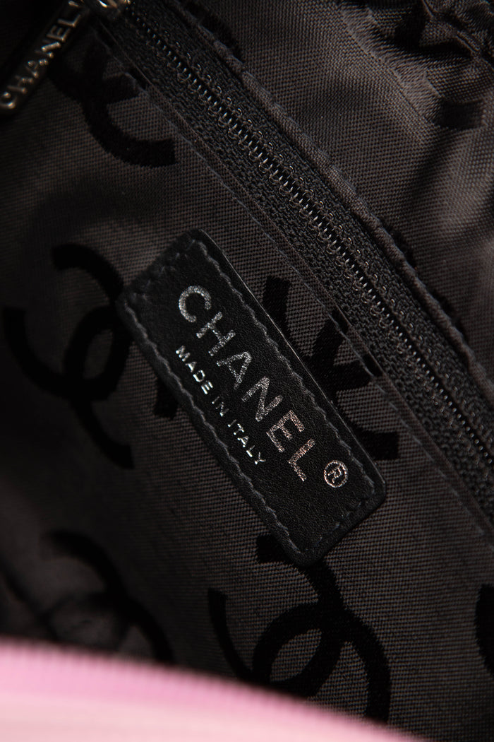 2000s Chanel Rue Cambon Pink Shoulder Bag